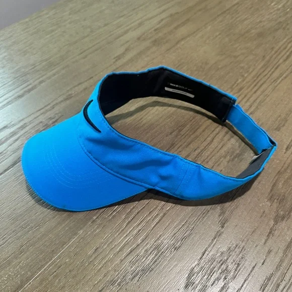 Nike Golf Sports Visor Men’s Adjustable Royal Blue - Picture 7 of 7